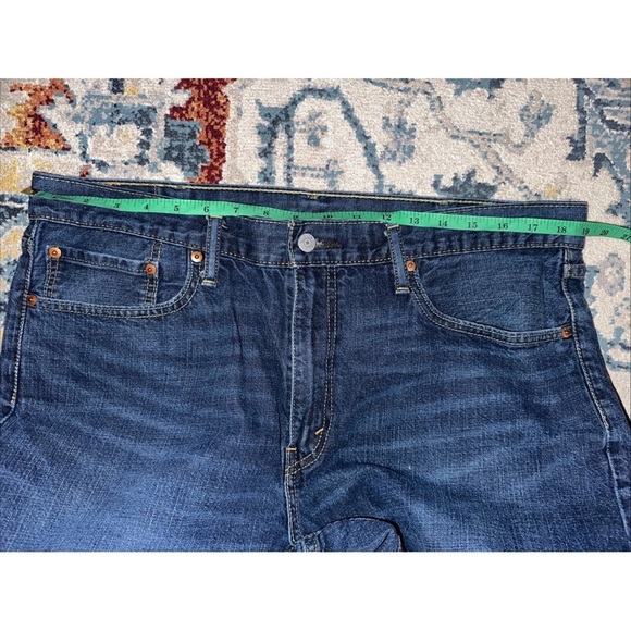 Levis 559 Relaxed Straight Men’s Denim Blue Jeans Sz 38x30 Cotton - Picture 9 of 11